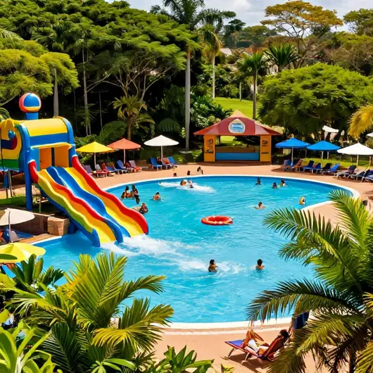 Diversão em Família no Parque Aquático Cascanéia Diversão em Família no Parque Aquático Cascanéia