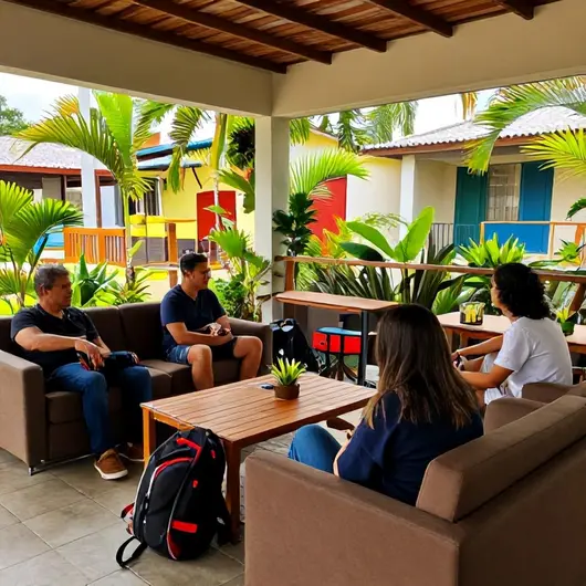 Explorando o World Hostel